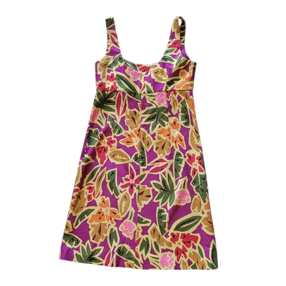 Talbots Floral Sleeveless Dress Size 4 - Picture 3 of 8